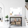 imageLoddie Doddie 24quot x 36quot Magnetic Dry Erase Board for Wall Mounting with Builtin Marker Tray and Modern White Frame  Whiteboard  Magnetic Boards for WallsWhite Frame