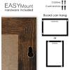 imageLoddie Doddie 24quot x 36quot Magnetic Dry Erase Board for Wall Mounting with Builtin Marker Tray and Modern White Frame  Whiteboard  Magnetic Boards for WallsRustic Frame
