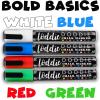 imageLoddie Doddie Chalk Markers  Pack of 16 6mm Reversible Bullet ampamp Chisel Tips  NonToxic DustFree Erasable Liquid Chalk Ink  Dry Erase Markers for Glass Windows ampamp Whiteboards1 Count Pack of 4