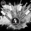 imageLoddie Doddie Chalk Markers  Pack of 16 6mm Reversible Bullet ampamp Chisel Tips  NonToxic DustFree Erasable Liquid Chalk Ink  Dry Erase Markers for Glass Windows ampamp Whiteboards4 Count Pack of 1