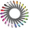 imageLoddie Doddie Chalk Markers  Pack of 16 6mm Reversible Bullet ampamp Chisel Tips  NonToxic DustFree Erasable Liquid Chalk Ink  Dry Erase Markers for Glass Windows ampamp Whiteboards1 Count Pack of 24