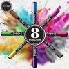 imageLoddie Doddie Chalk Markers for Blackboard ampamp Windows  10 Count Earth Tones 6mm Chisel ampamp Bullet Tip  SmudgeProof Erasable Liquid Chalk Pens with Reversible TipsMetallic Colors