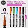 imageLoddie Doddie Chalk Markers for Blackboard ampamp Windows  10 Count Earth Tones 6mm Chisel ampamp Bullet Tip  SmudgeProof Erasable Liquid Chalk Pens with Reversible TipsEarth Tones