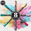 imageLoddie Doddie Chalk Markers for Blackboard ampamp Windows  10 Count Earth Tones 6mm Chisel ampamp Bullet Tip  SmudgeProof Erasable Liquid Chalk Pens with Reversible TipsMacaron Pastel Colors