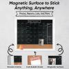 imageLoddie Doddie Chalkboard Calendar ampamp Bulletin Combo  18quot x 24quot Rustic Frame with Chalk Markers PushPins Magnets Blackboard  Kitchen Wall Calendar OrganizerWhite