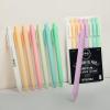 imageLoddie Doddie Gel Pens for Journaling ampamp Note Taking  Black 8Pack 07 mm Medium Point Smooth Writing No Smudge No Bleed Retractable PensMacaron Pastel