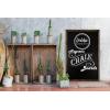 imageLoddie Doddie Large Magnetic Chalkboard  24quot x 36quot Rustic Frame Kitchen ampamp Home Decor  EasytoErase Hanging Black Chalkboard for Wall  BlackboardRustic Frame