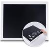 imageLoddie Doddie Large Magnetic Chalkboard  24quot x 36quot Rustic Frame Kitchen ampamp Home Decor  EasytoErase Hanging Black Chalkboard for Wall  BlackboardWhite Frame