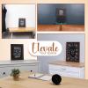 imageLoddie Doddie Large Magnetic Chalkboard  24quot x 36quot Rustic Frame Kitchen ampamp Home Decor  EasytoErase Hanging Black Chalkboard for Wall  BlackboardRustic Frame