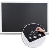 imageLoddie Doddie Large Magnetic Chalkboard  24quot x 36quot Rustic Frame Kitchen ampamp Home Decor  EasytoErase Hanging Black Chalkboard for Wall  BlackboardWhite Frame