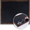 imageLoddie Doddie Large Magnetic Chalkboard  24quot x 36quot Rustic Frame Kitchen ampamp Home Decor  EasytoErase Hanging Black Chalkboard for Wall  BlackboardRustic Frame