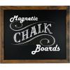 imageLoddie Doddie Large Magnetic Chalkboard  24quot x 36quot Rustic Frame Kitchen ampamp Home Decor  EasytoErase Hanging Black Chalkboard for Wall  BlackboardRustic Frame