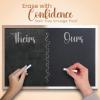 imageLoddie Doddie Large Magnetic Chalkboard  24quot x 36quot Rustic Frame Kitchen ampamp Home Decor  EasytoErase Hanging Black Chalkboard for Wall  BlackboardWhite Frame