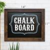 imageLoddie Doddie Large Magnetic Chalkboard  24quot x 36quot Rustic Frame Kitchen ampamp Home Decor  EasytoErase Hanging Black Chalkboard for Wall  BlackboardRustic Frame