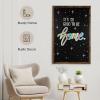 imageLoddie Doddie Large Magnetic Chalkboard  24quot x 36quot Rustic Frame Kitchen ampamp Home Decor  EasytoErase Hanging Black Chalkboard for Wall  BlackboardRustic Frame