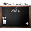 imageLoddie Doddie Magnetic Chalkboard  46quot x 345quot with Rustic Frame  EasytoErase Large Magnetic Board for Kitchen ampamp Wall Decor  Hanging Black ChalkboardRustic Frame