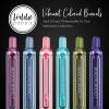imageLoddie Doddie Retractable Gel Pens for Journaling  05mm Fine Tip 6Pack Colored Barrels ampamp Black Ink  Silent Click ampamp Smooth Writing Pens  QuickDry Ink ampamp Ergonomic Grip
