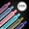 imageLoddie Doddie Retractable Gel Pens for Journaling  05mm Fine Tip 6Pack Colored Barrels ampamp Black Ink  Silent Click ampamp Smooth Writing Pens  QuickDry Ink ampamp Ergonomic Grip