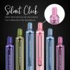imageLoddie Doddie Retractable Gel Pens for Journaling  05mm Fine Tip 6Pack Colored Barrels ampamp Black Ink  Silent Click ampamp Smooth Writing Pens  QuickDry Ink ampamp Ergonomic Grip