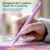imageLoddie Doddie Retractable Gel Pens with Satin Barrel  Fine Point  18 Bright Color Pens for Bullet Style Journals Notebooks Planners Calendars Notes ampamp Drawing Use at Home Office School CraftsPastel