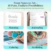 imageLoddie Doddie Retractable Gel Pens with Satin Barrel  Fine Point  18 Bright Color Pens for Bullet Style Journals Notebooks Planners Calendars Notes ampamp Drawing Use at Home Office School CraftsCoastal