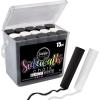imageLoddie Doddie Sidewalk Chalk for Kids  50 Count 12 Multicolor Jumbo Sticks  NonToxic ampamp Washable Bulk Chalk Pack in Reusable Bucket  Easy Grip for Vibrant Outdoor Kids Activities10 Black 5 White