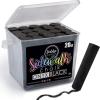 imageLoddie Doddie Sidewalk Chalk for Kids  50 Count 12 Multicolor Jumbo Sticks  NonToxic ampamp Washable Bulk Chalk Pack in Reusable Bucket  Easy Grip for Vibrant Outdoor Kids ActivitiesBlack