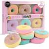 imageLoddie Doddie 6 Pcs Donut Chalk Set  Washable Sidewalk Chalk for Kids Bulk Vibrant and Bold Colors for Kids 3 Fun Summer Playground Outdoor Fun Activities for Children
