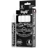 imageLoddie Doddie Chalk Markers  Pack of 16 6mm Reversible Bullet ampamp Chisel Tips  NonToxic DustFree Erasable Liquid Chalk Ink  Dry Erase Markers for Glass Windows ampamp Whiteboards4 Count Pack of 1
