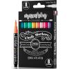 imageLoddie Doddie Chalk Markers for Blackboard ampamp Windows  10 Count Earth Tones 6mm Chisel ampamp Bullet Tip  SmudgeProof Erasable Liquid Chalk Pens with Reversible TipsMacaron Pastel Colors