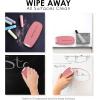 imageLoddie Doddie Chalkboard Cleaner Spray ampamp Magnetic Eraser AllinOne Kit  Removes Liquid Chalk Marker ampamp Ink from Chalk Board Whiteboard Dry Erase Marker Board  Dry Erase Cleaner  Chalkboard EraserBlush