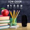 imageLoddie Doddie Chalkboard Cleaner Spray ampamp Magnetic Eraser AllinOne Kit  Removes Liquid Chalk Marker ampamp Ink from Chalk Board Whiteboard Dry Erase Marker Board  Dry Erase Cleaner  Chalkboard EraserBlack