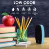 imageLoddie Doddie Chalkboard Cleaner Spray ampamp Magnetic Eraser AllinOne Kit  Removes Liquid Chalk Marker ampamp Ink from Chalk Board Whiteboard Dry Erase Marker Board  Dry Erase Cleaner  Chalkboard EraserTeal