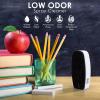 imageLoddie Doddie Chalkboard Cleaner Spray ampamp Magnetic Eraser AllinOne Kit  Removes Liquid Chalk Marker ampamp Ink from Chalk Board Whiteboard Dry Erase Marker Board  Dry Erase Cleaner  Chalkboard EraserWhite