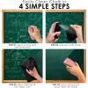 imageLoddie Doddie Chalkboard Cleaner Spray ampamp Magnetic Eraser AllinOne Kit  Removes Liquid Chalk Marker ampamp Ink from Chalk Board Whiteboard Dry Erase Marker Board  Dry Erase Cleaner  Chalkboard EraserBlush