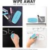 imageLoddie Doddie Chalkboard Cleaner Spray ampamp Magnetic Eraser AllinOne Kit  Removes Liquid Chalk Marker ampamp Ink from Chalk Board Whiteboard Dry Erase Marker Board  Dry Erase Cleaner  Chalkboard EraserTeal