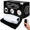 imageLoddie Doddie Chalkboard Cleaner Spray ampamp Magnetic Eraser AllinOne Kit  Removes Liquid Chalk Marker ampamp Ink from Chalk Board Whiteboard Dry Erase Marker Board  Dry Erase Cleaner  Chalkboard EraserWhite